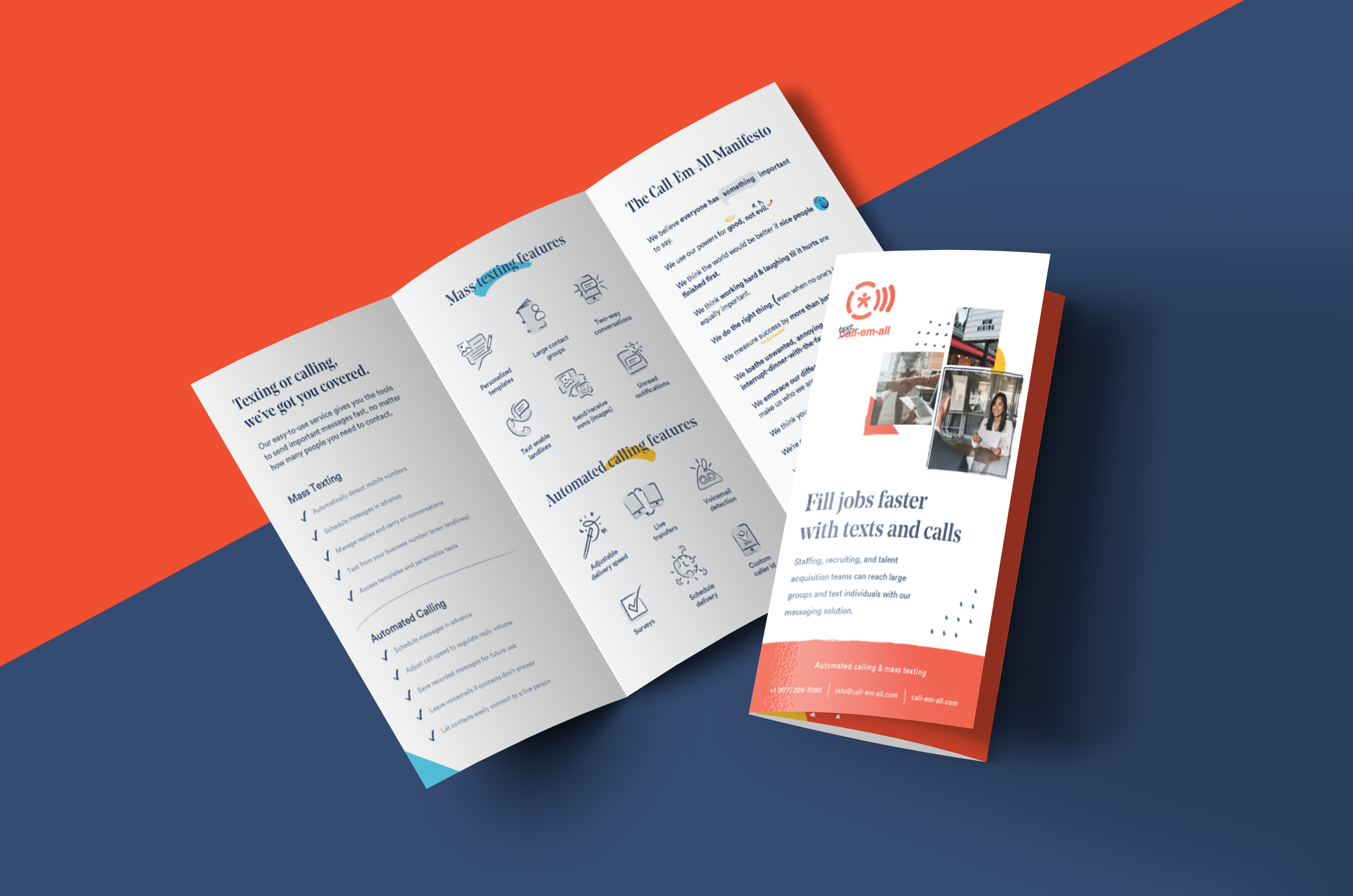 Call-em-all Brochure Design
