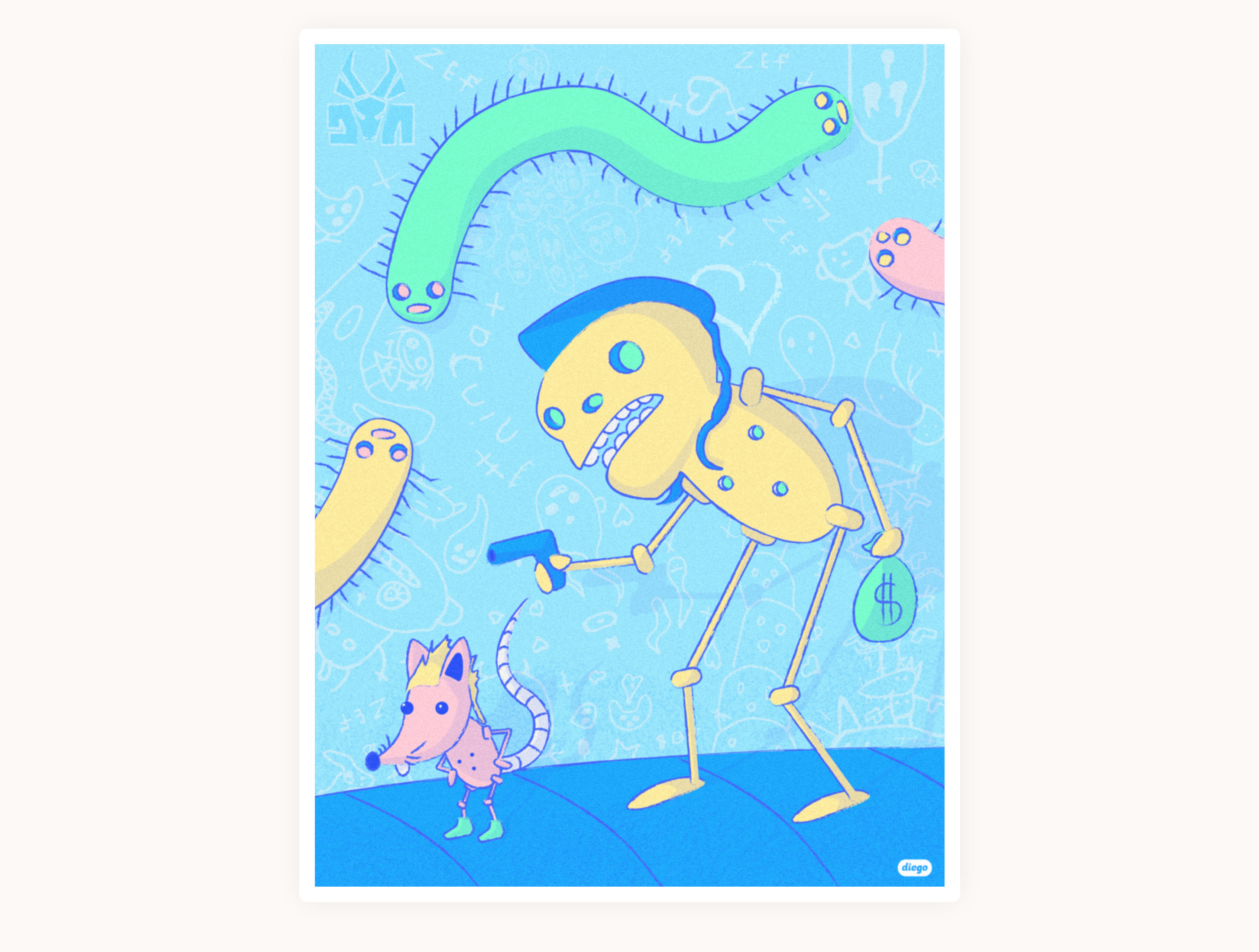 Die Antwoord Poster Design