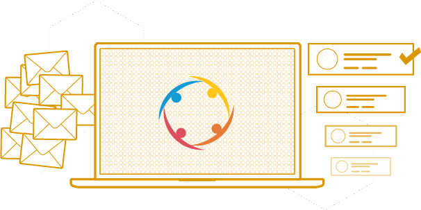 TeamSupport Email Integration Illustration
